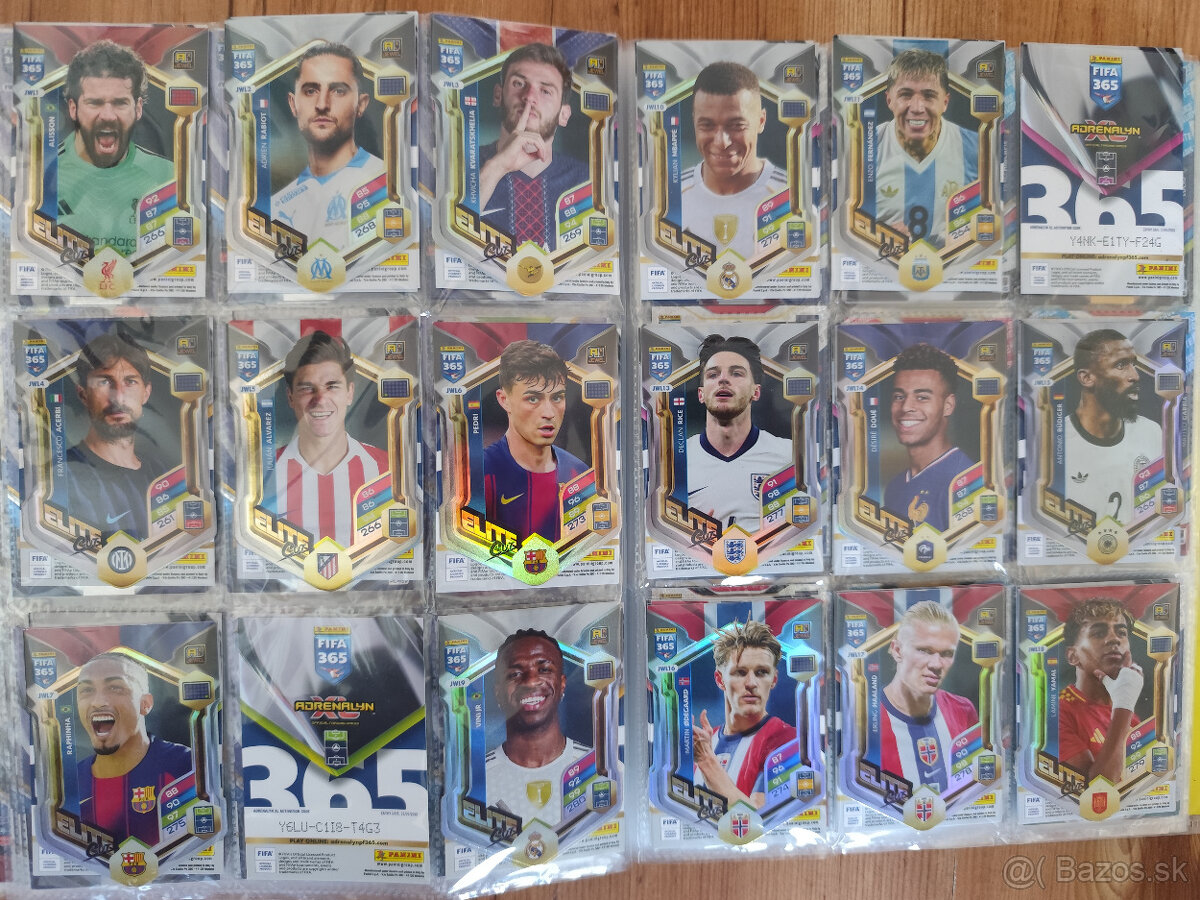 Futbalové kartičky Adrenalyn - Fifa 365 2026 Jewel Elite Cut