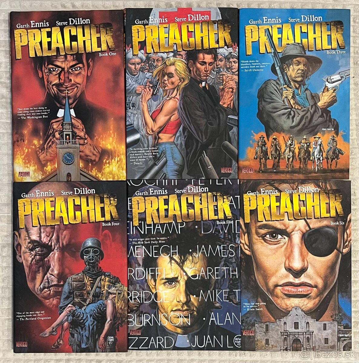 Preacher komiksy (HC)
