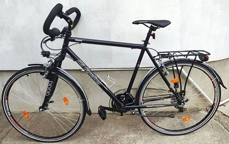 Trekingový cestný bicykel 21 rám 28 kolesá