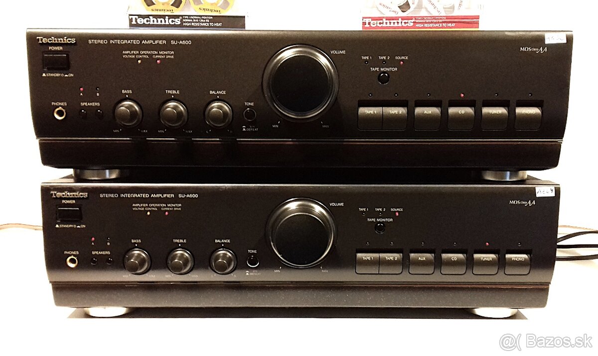 ClassAA = 200W zosilnovac TECHNICS SU-A600 Japan, AZ32, AZ64