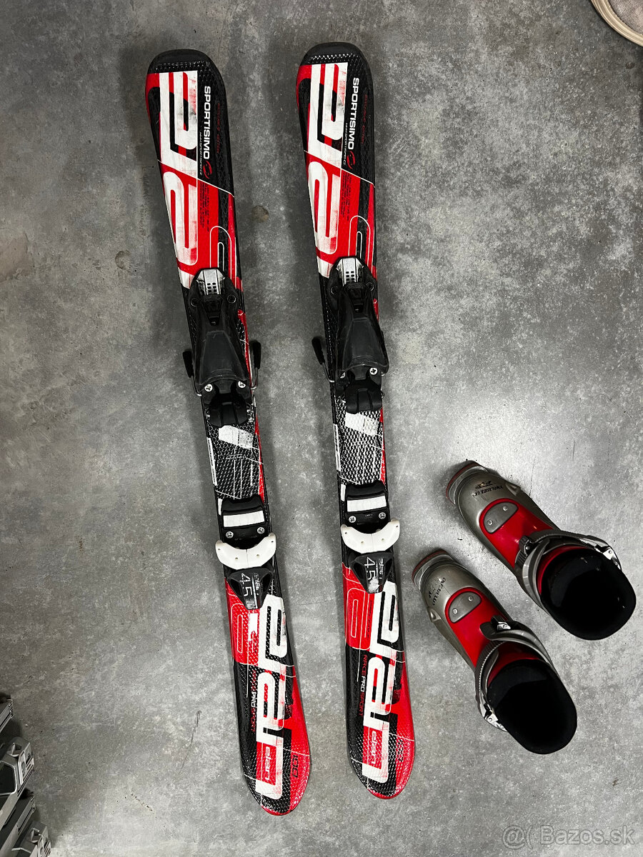 Detské lyže Elan, lyžiarky Dalbello