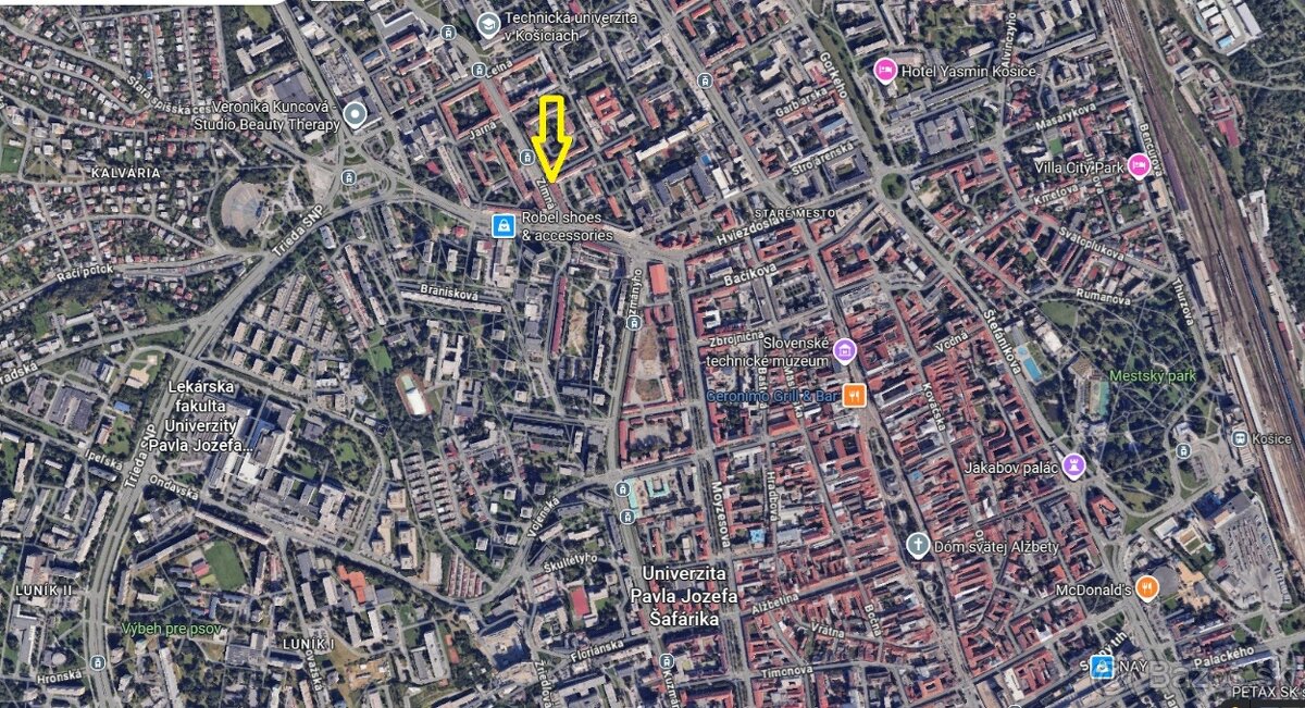 1088 Tehlový 2 izbový byt Košice-centrum