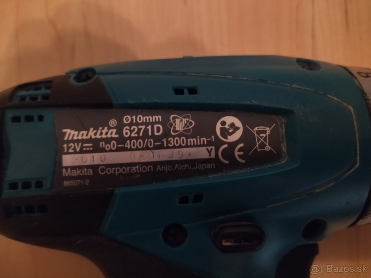 Predam MAKITA 6271D aku vrtacka