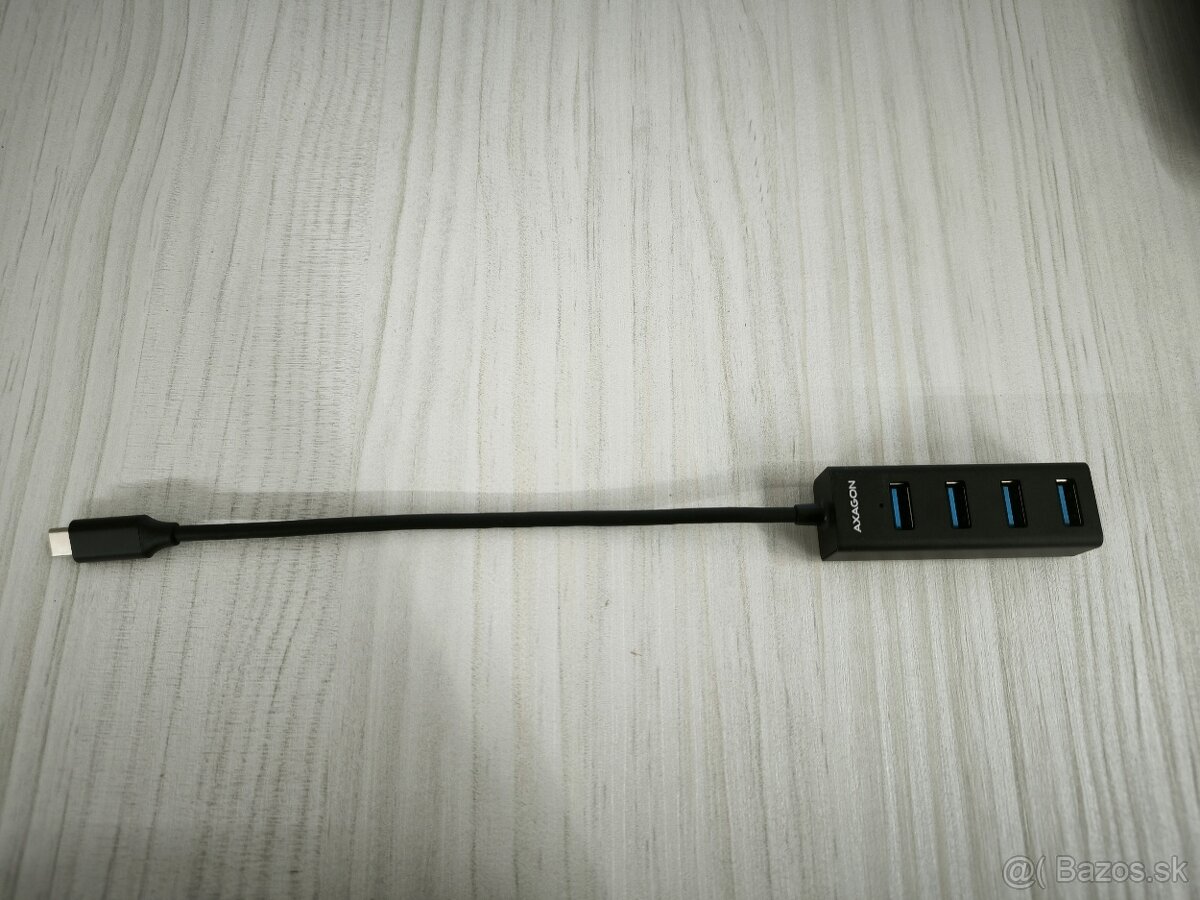 AXAGON HUE-M1C MINI Hub USB-C, metal