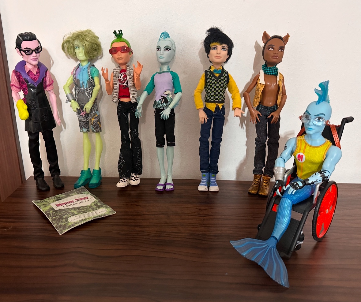 Monster high chlapci