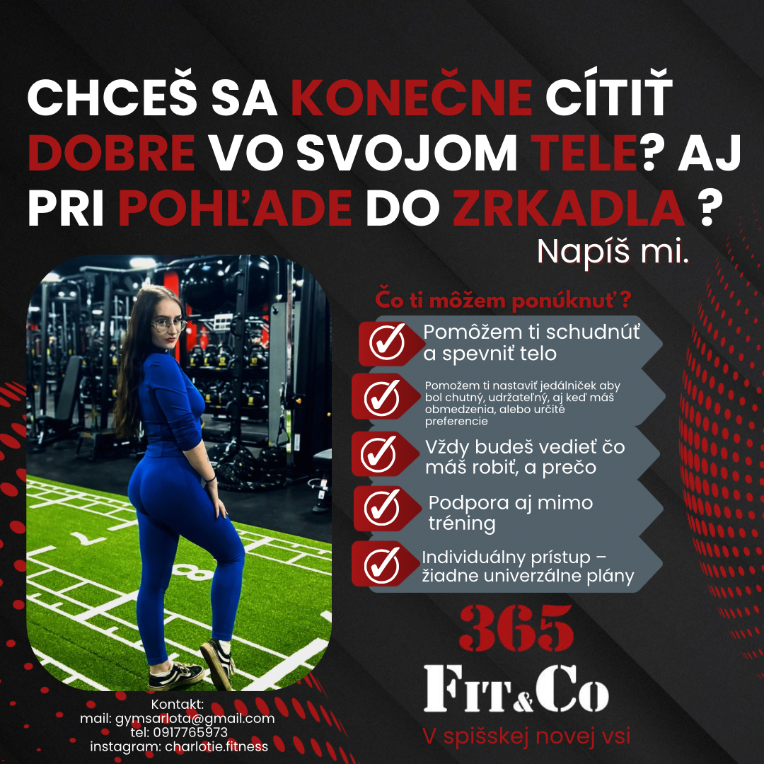 Chceš konečne zmenu ? A cítiť sa dobre vo svojom tele v