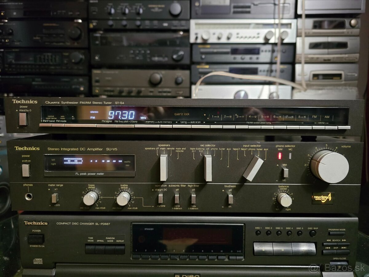 Technics SU-V5 +ST-S4 zosilňovač a tuner