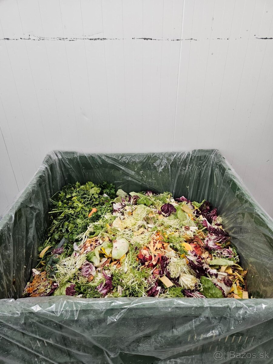 Predám mix vedľajších produktov z čistenej zeleniny a ovocia