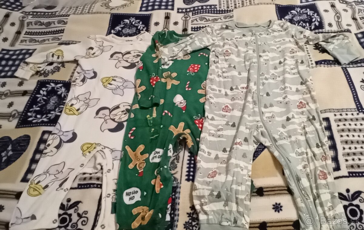 Detské pyžamká 3 ks