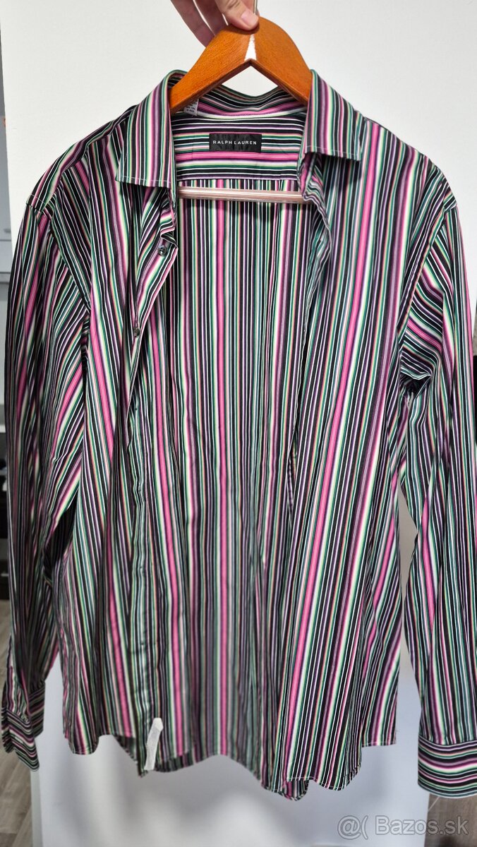 CALVIN KLEIN + RALPH LAUREN - košele