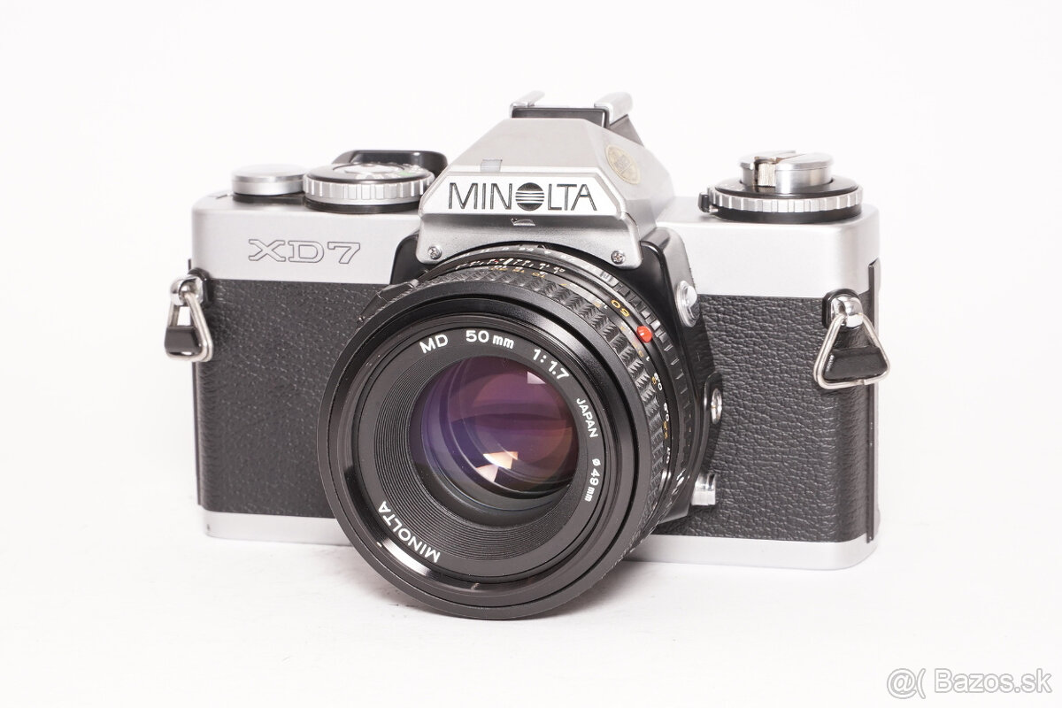 Minolta XD7, MD 50mm/1,7-Predané