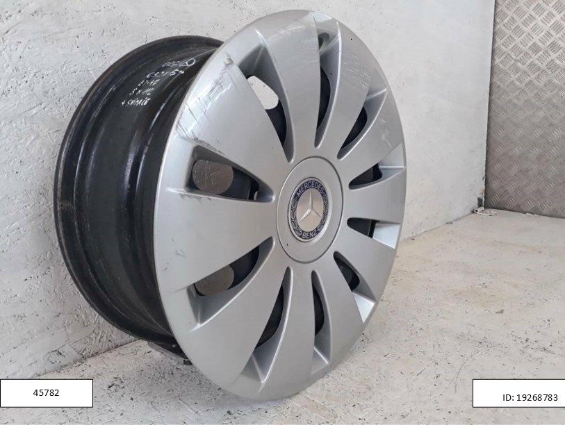 Mercedes A, B orig. plechové disky R15 6,5J 5x112 ET47 1241