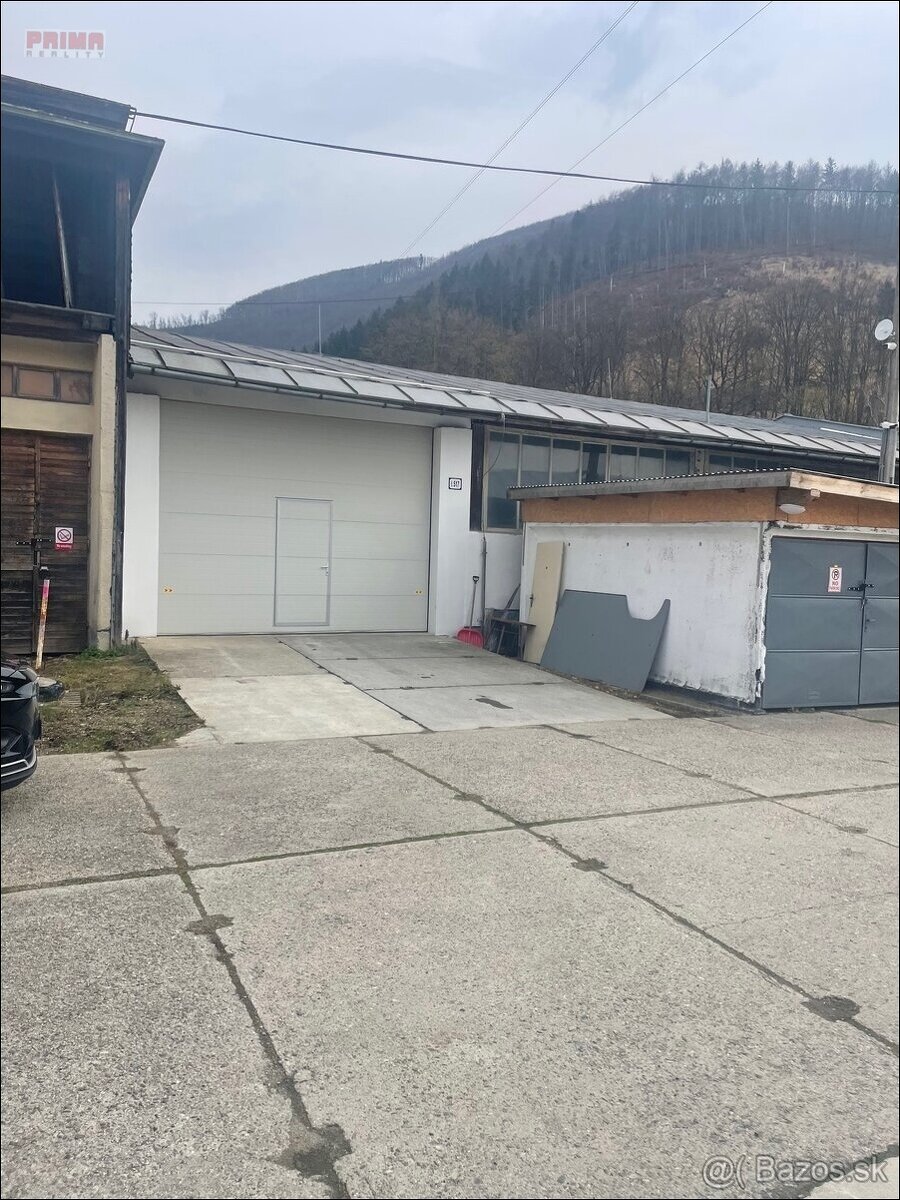 ID 3118 Prenájom: skladová hala, 400 m2. Brodno - Oškerda
