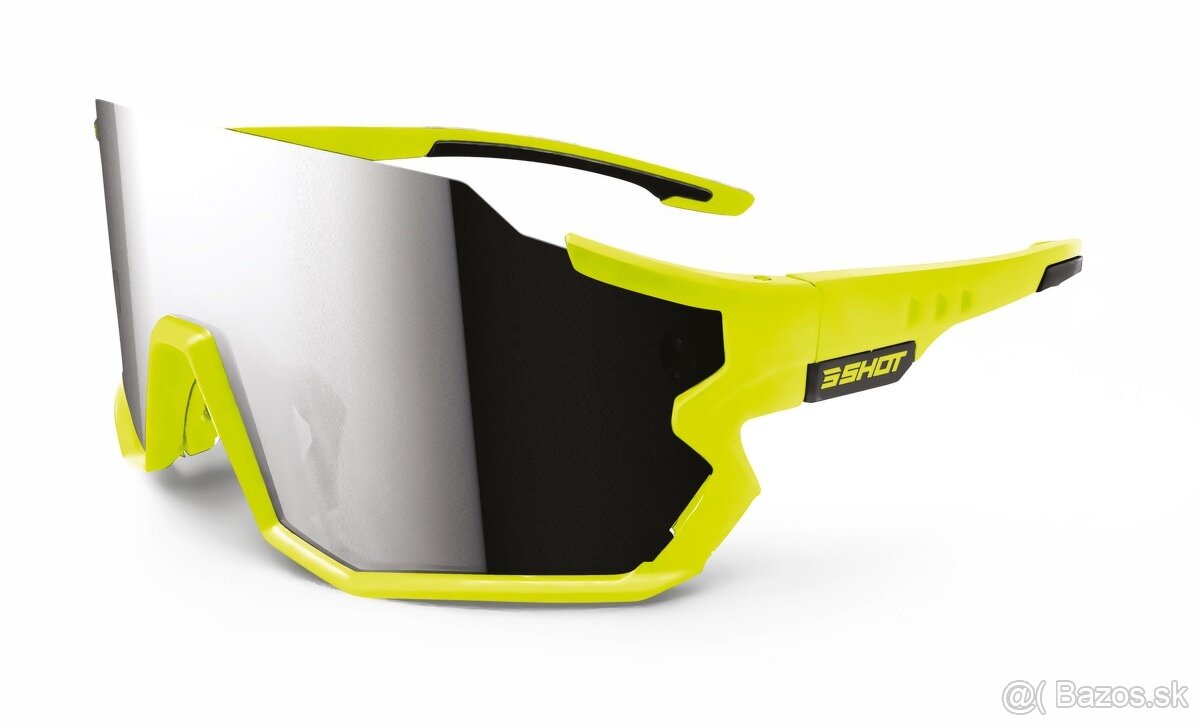 Predám slnečné originálne SHOT okuliare sada žlté fluo