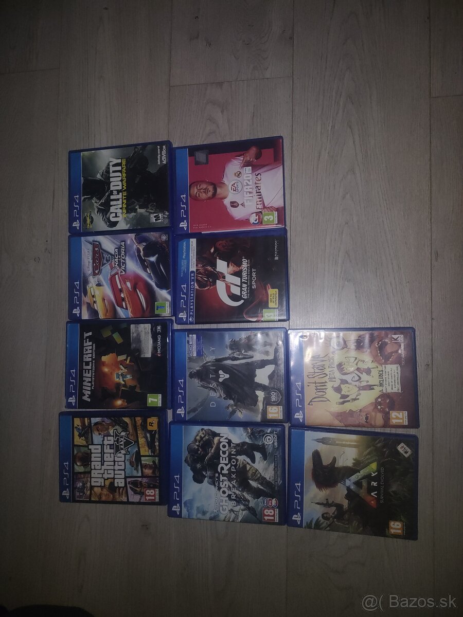 Predám hry na playstation 4