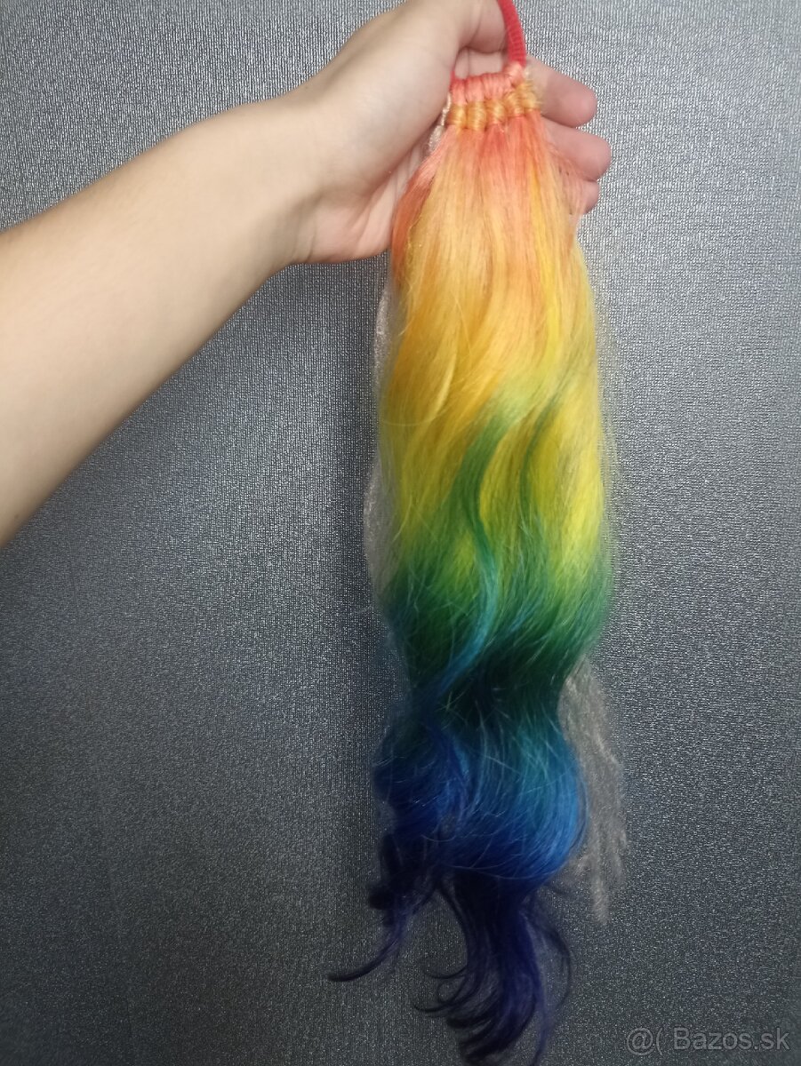 Detský chvost na gumičke