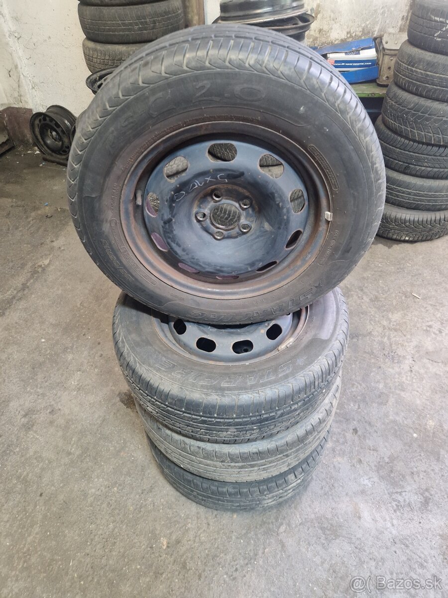 5x100R15 PLECHOVÉ DISKY