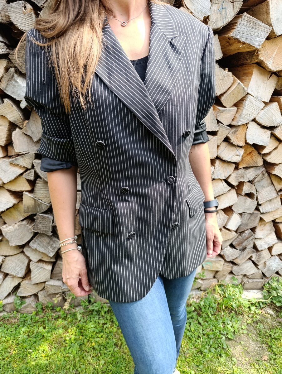 Dámske vlnene sako Sisley ...veľ. L