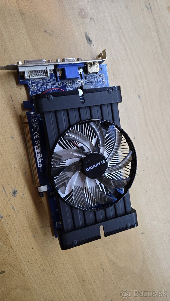 Gigabyte Radeon HD 6670 2GB DDR3 – plne funkčná