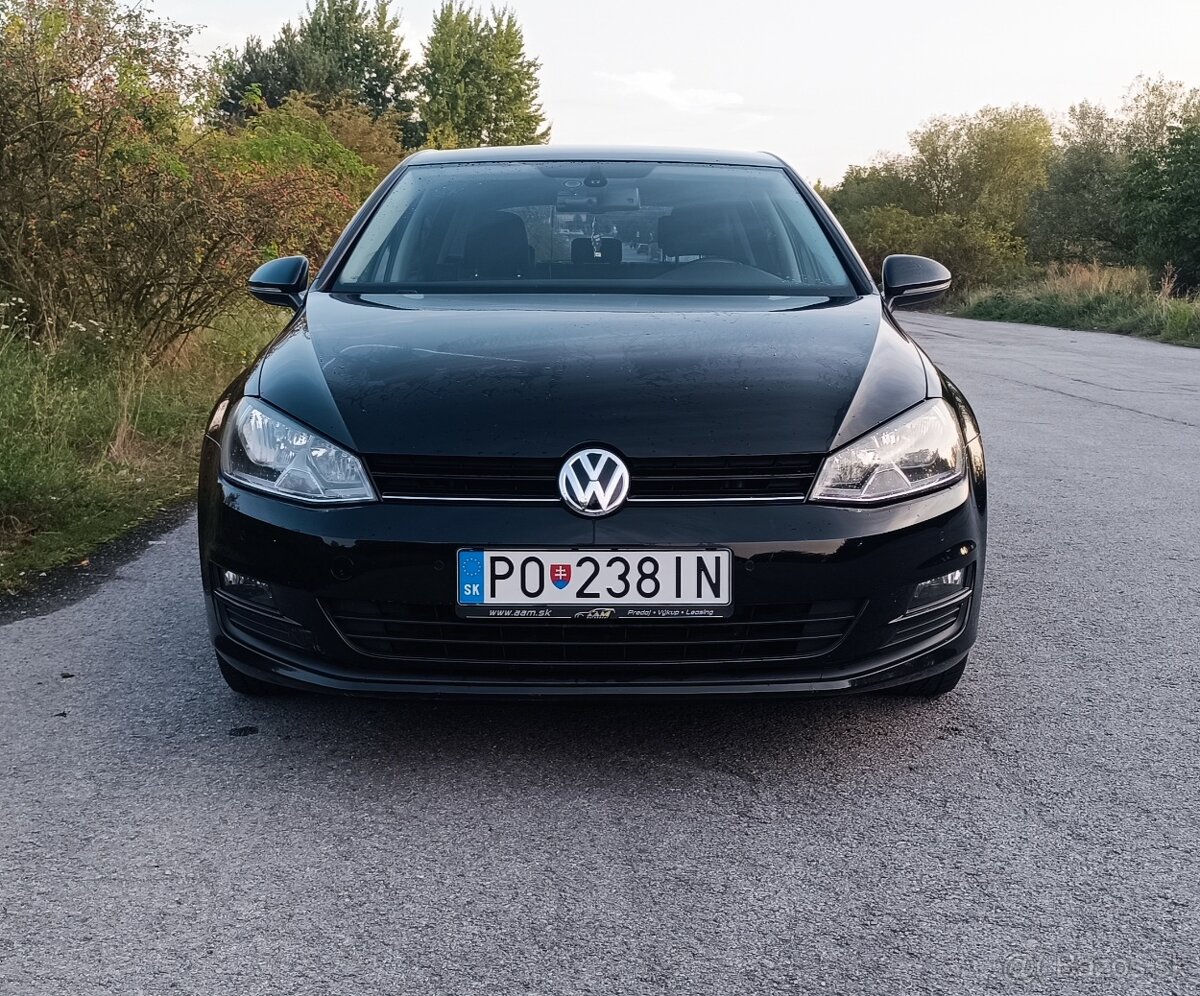 VW Golf VII 1.2TSI 77kw ,kúpené na SK 2014