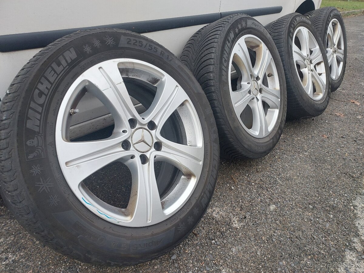 Mercedes disky 5x112 R17, 225/55 R17