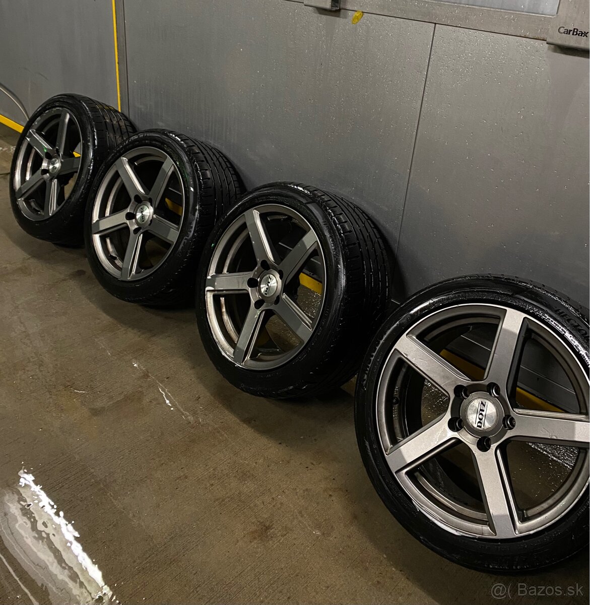 Predám hliníkové disky s pneumatikami DOTZ r17