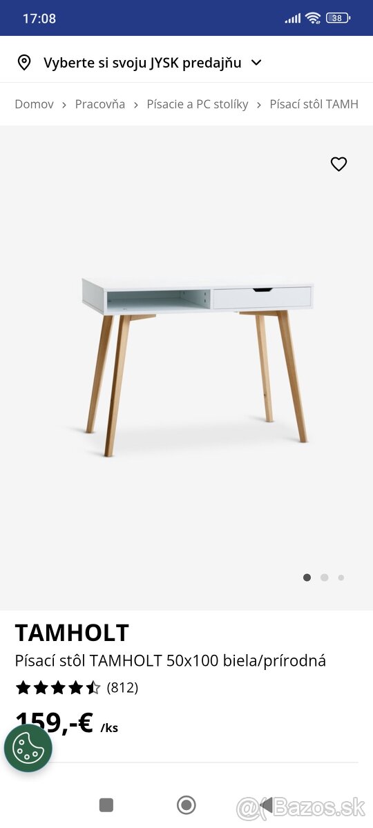 Kancelársky stolík