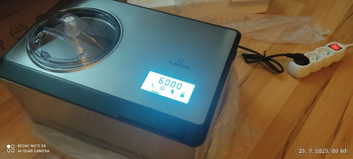 Klarstein Dolce Bacio Smart zmrzlinovač a jogurtovač