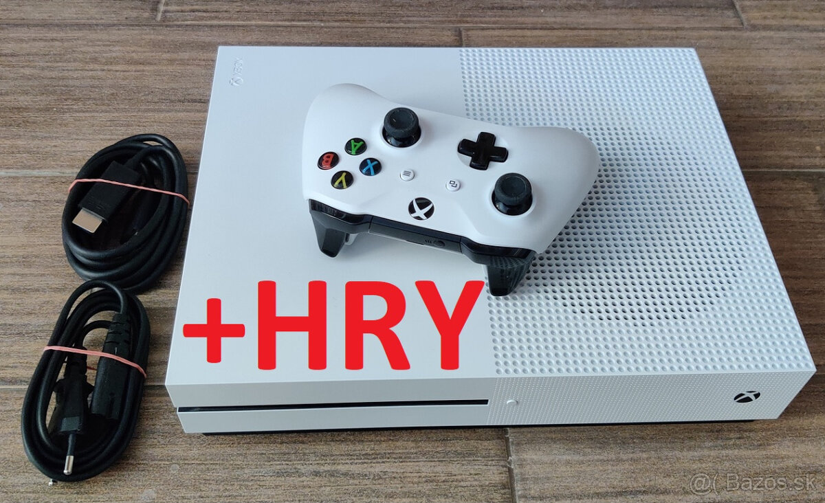 Xbox One S + 2 hry