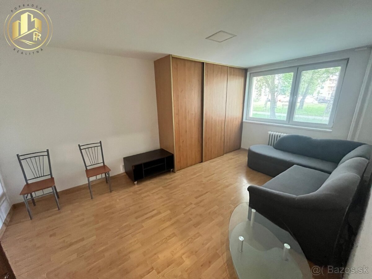 Prenájom útulného 1-izbového bytu v Poprade – Západ