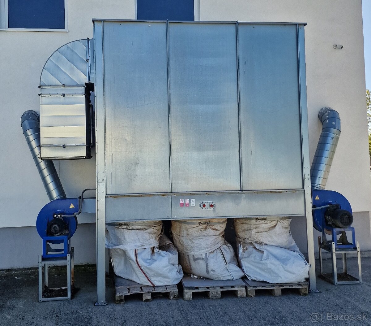 Vzduchotechnika - odsávanie drevného odpadu