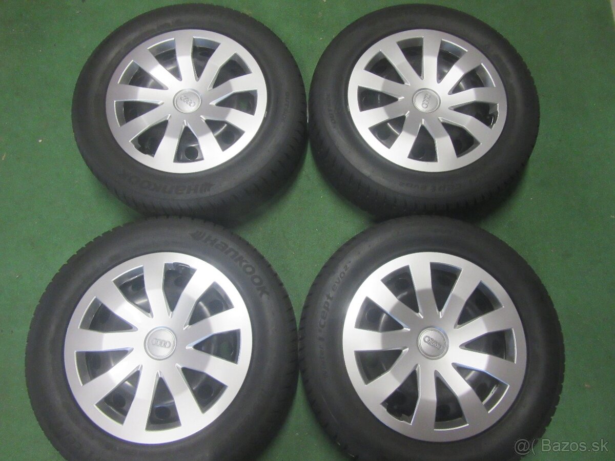 R15 zimná sada Audi A1 5x100 185/65R15 Hankook