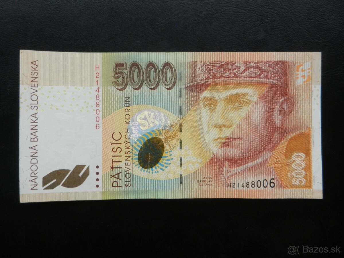 Slovenské bankovky pred eurom aj bimileniové