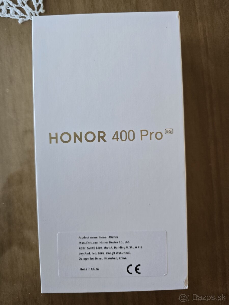 Honor 400 Pro čierny nový zabalený