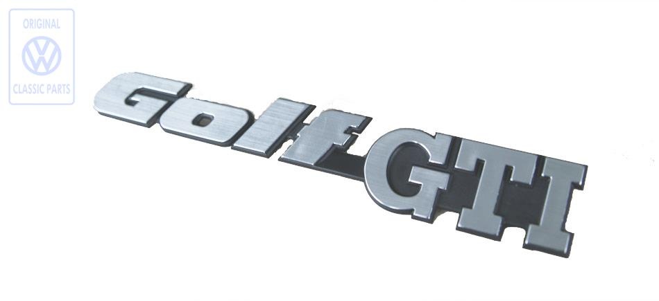 Kúpim Emblem Golf 2 MK2 GTI