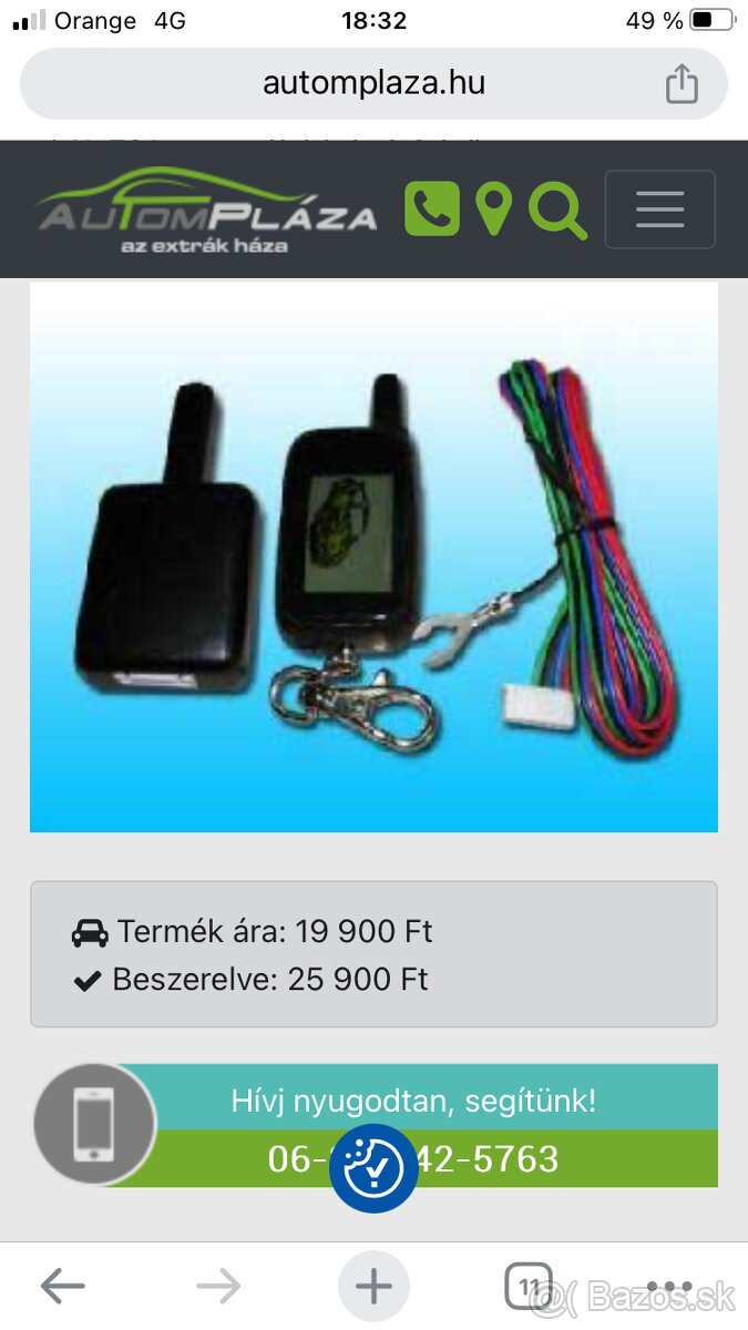 Predám autoalarm Beeper 2000