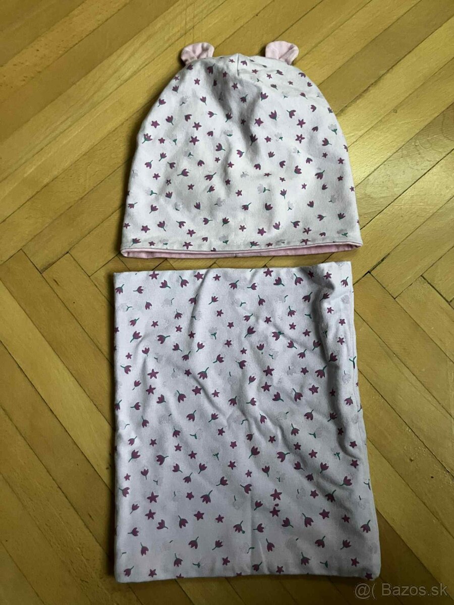 Čiapka a nákrčník set