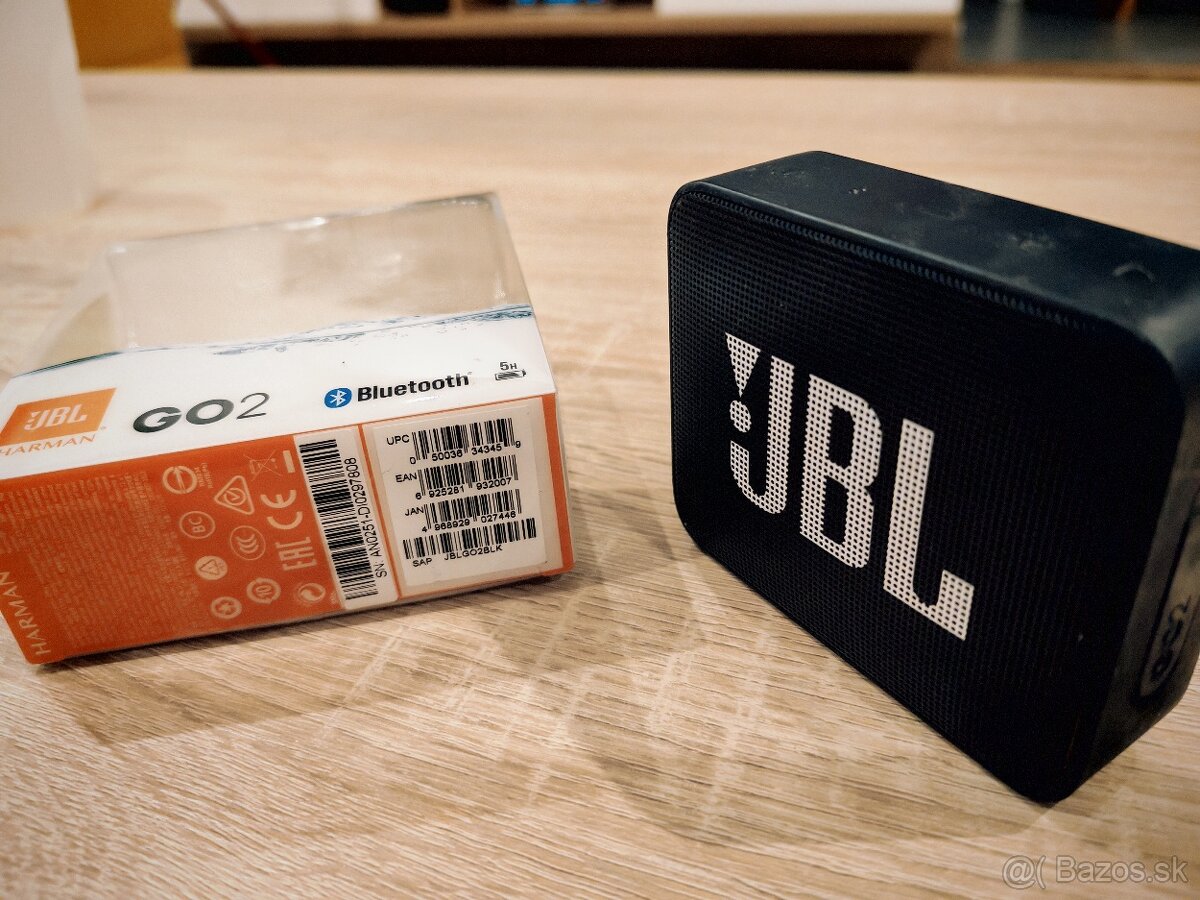 Predám Bluetooth reproduktor JBL GO2