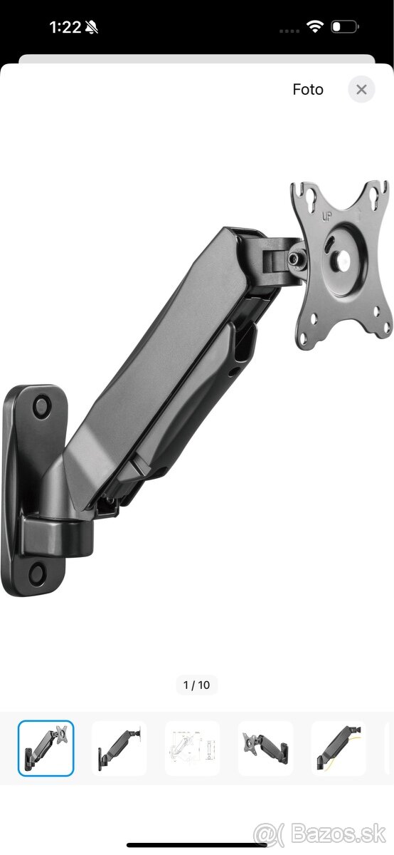 AlzaErgo Arm S40B Wall