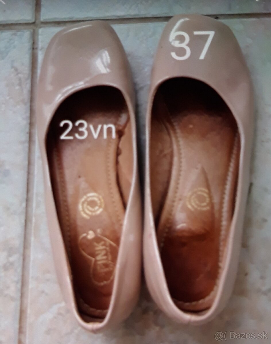 Balerinky lahucke 37 Pink zn.