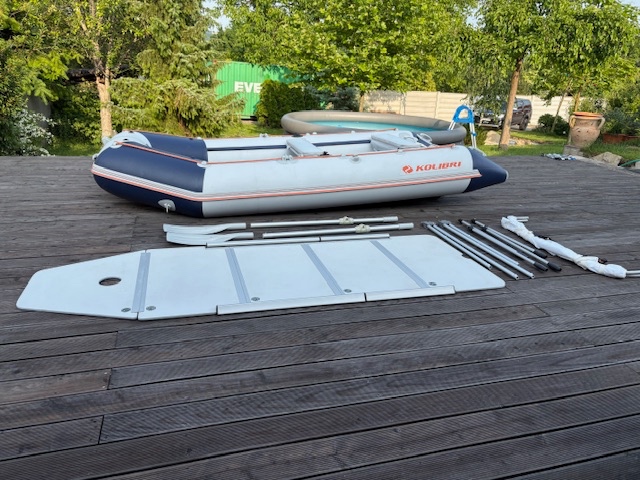 Predám čln KOLIBRI 3,6m + SELVA motor