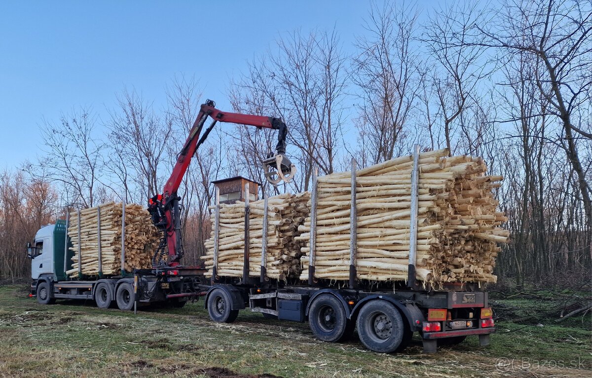 Agátové koly, stlpy