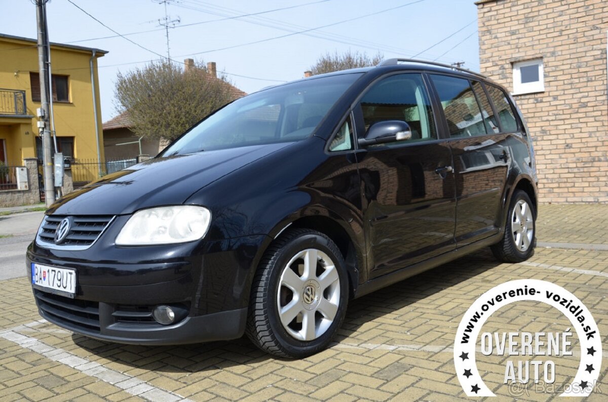 Volkswagen Touran 1.9 TDI Trendline, Bez DPF, 7 sedadiel