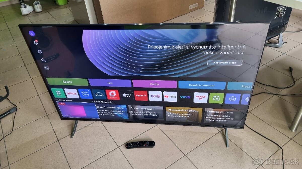 Smart TV LG 55QNED753RA v zaruke