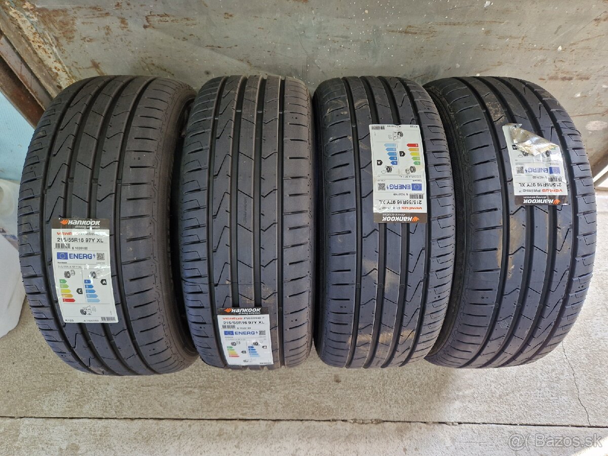 Letné pneumatiky 215/55 r16