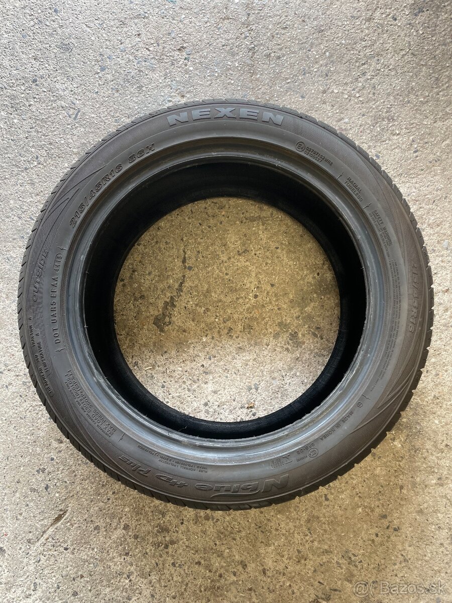 Letné pneumatiky 215/45R16