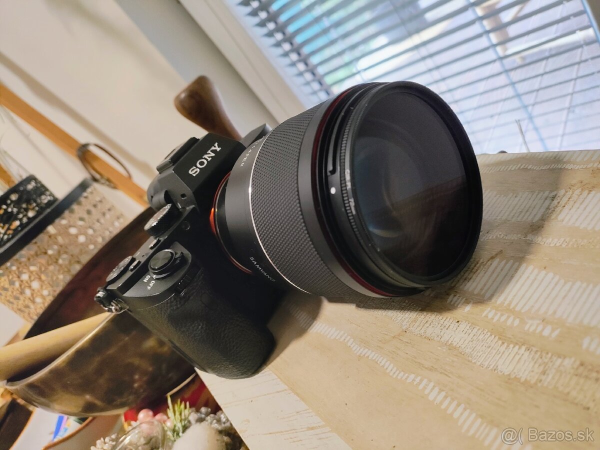 Sony A7 ii F1.4 Samyang AF85