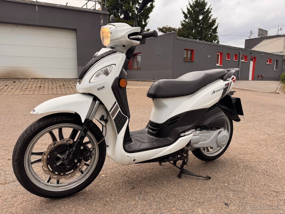 2017 SYM SYMPHONY s 125i, naj. 5200 km, nová STK