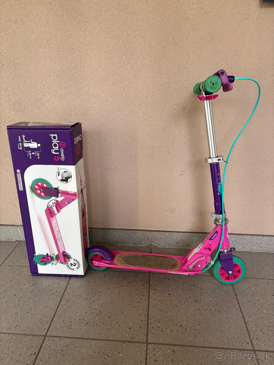 Detská kolobežka z decathlonu