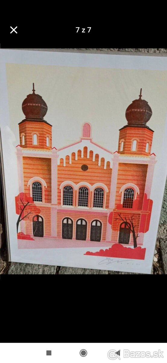 Čierne diery grafiky Trnava